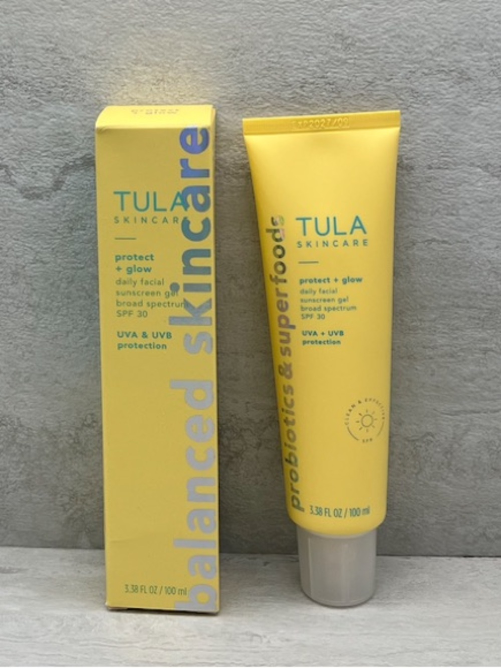 🏆 TULA Skincare Protect + Glow Daily Sunscreen Gel